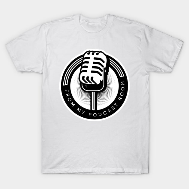 Podcast logo design T-Shirt by nowbix